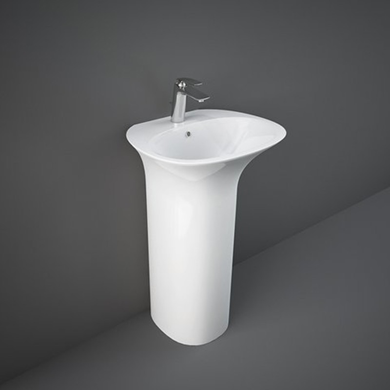 Rak Ceramics  Lavoar rak sensation senfs5501awha, 550 x 460 x 900 mm, montare pe podea, preaplin, ceramica sanitara, alb