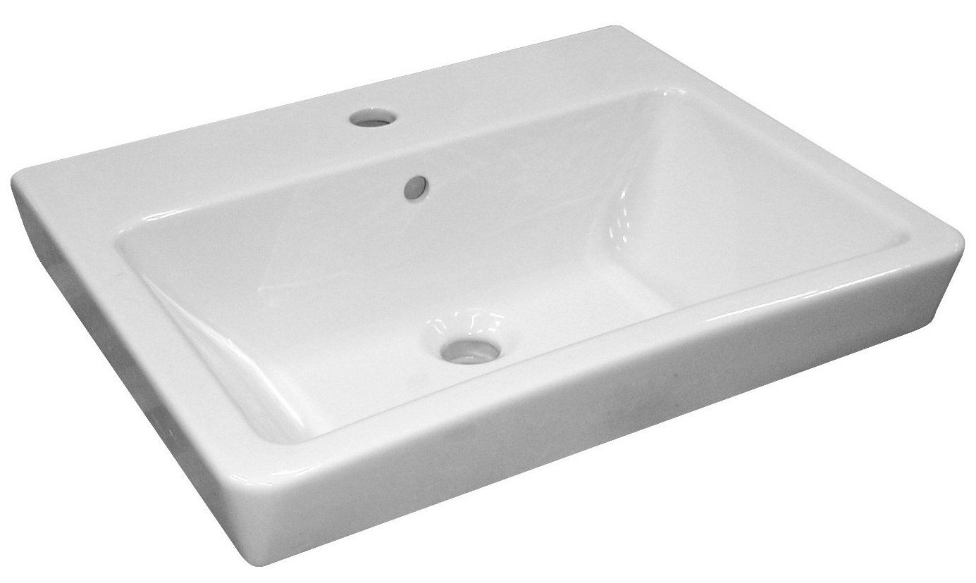 Roca Lavoar roca caserta, pe perete/mobilier, 55 x 45 cm, alb, a3270j2000