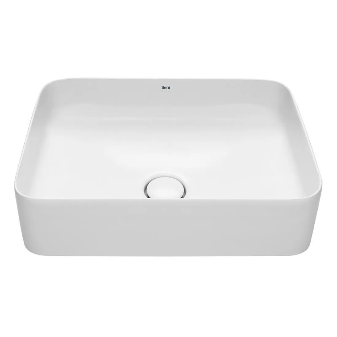 Lavoar Roca A327530000, 500 mm, 370 mm, 140 mm, 1 cuve, suprafata antiaderent, pe blat, fara nr orificii baterie, Alb