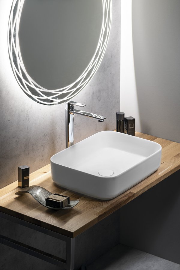 Sapho Lavoar sapho isvea, pe blat, 50 x 36 cm, alb, 10nf65050-2l