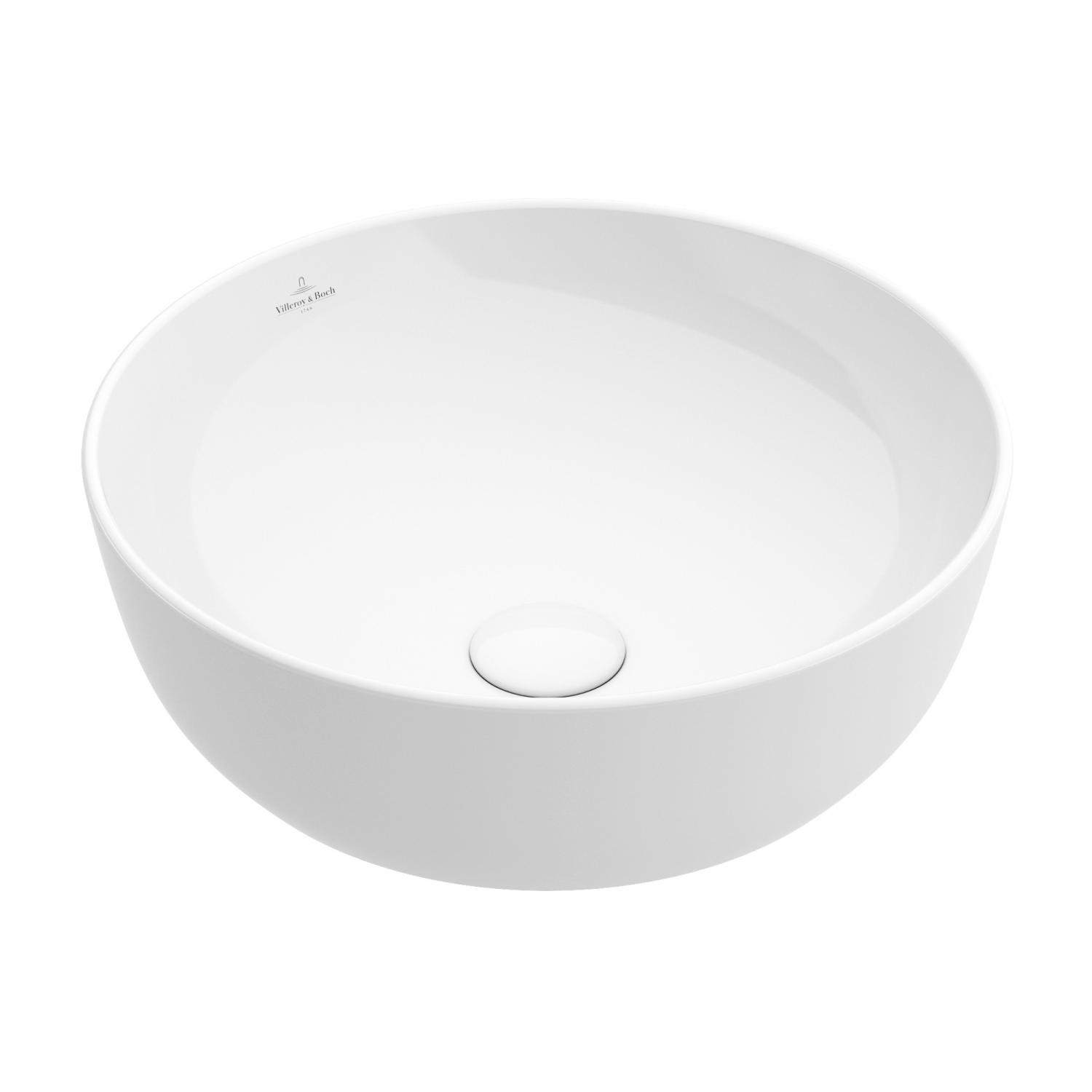 Villeroy and Boch Lavoar villeroy & boch artis, pe blat, 430 mm, ceramicplus, alb, 417943r1