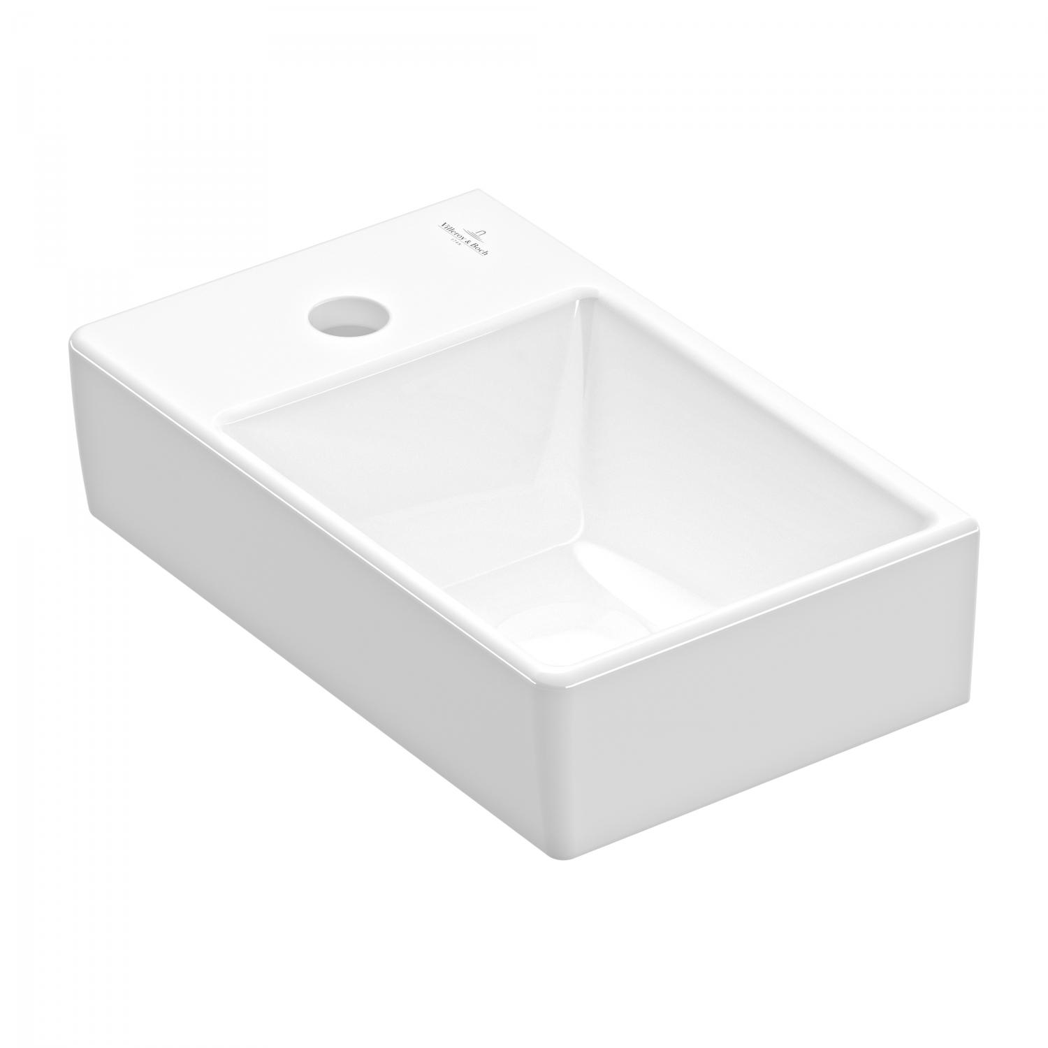 Villeroy and Boch Lavoar villeroy & boch avento, pe perete, 36 x 22 cm, ceramicplus, alb, 43003rr1
