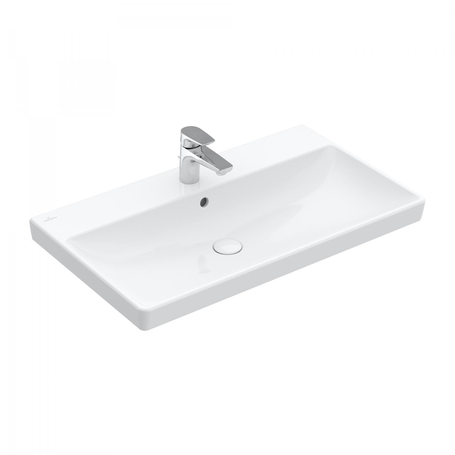 Villeroy and Boch Lavoar villeroy & boch avento, pe perete/mobila, 800 x 470 mm, alb, 41568001
