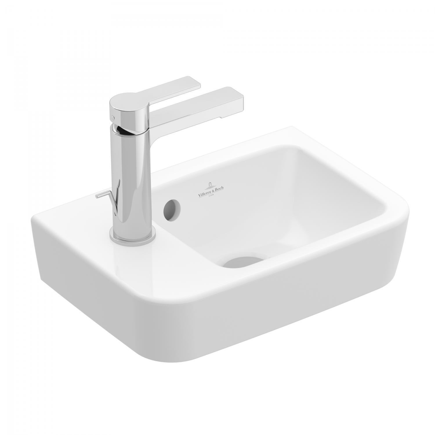 Villeroy and Boch Lavoar villeroy & boch o.novo, pe perete, 360 x 250 mm, alb, 43423601