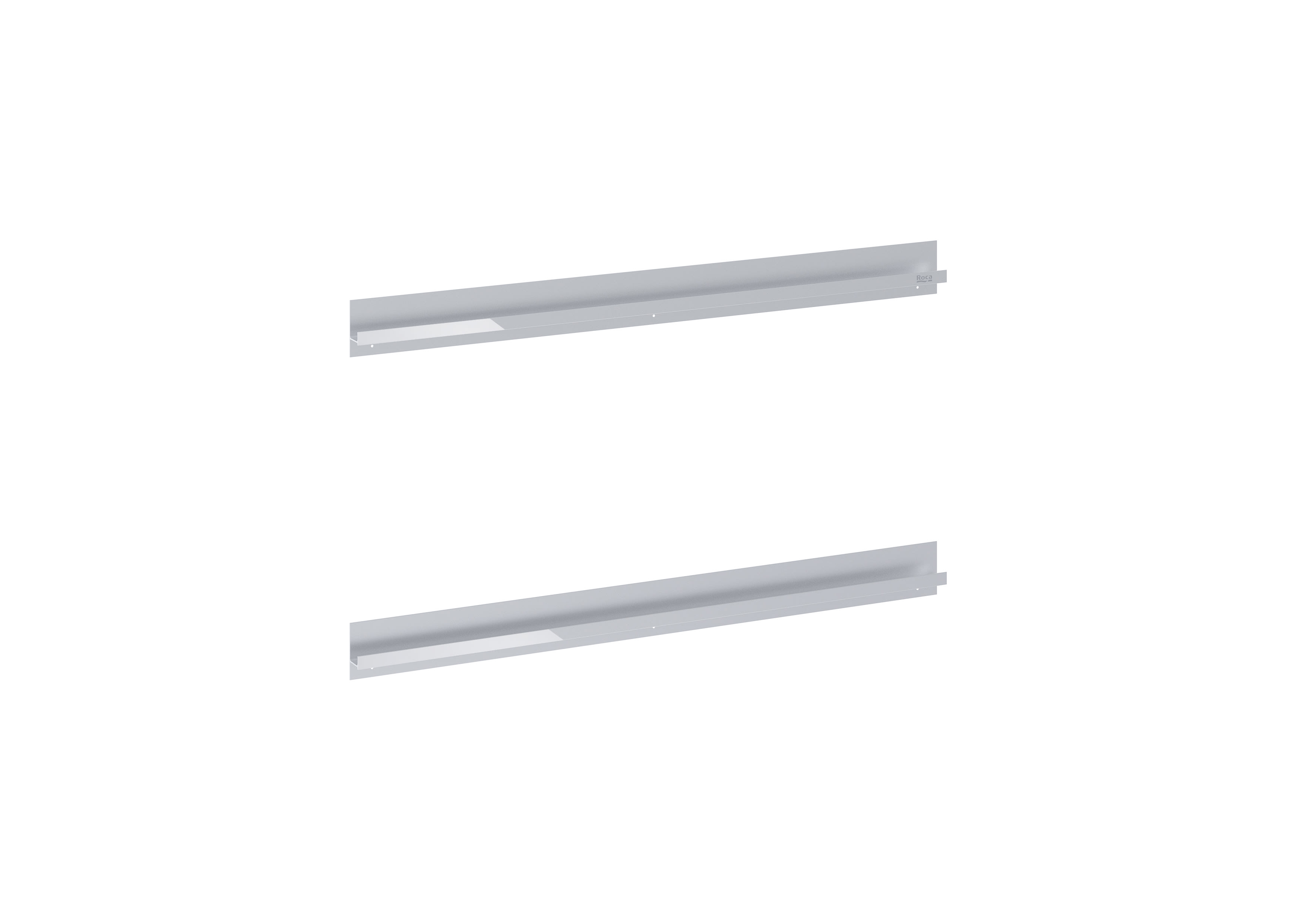 Roca Maner mobilier roca gap pro, 60 cm, 2 bucati, aluminiu, crom, a817005339