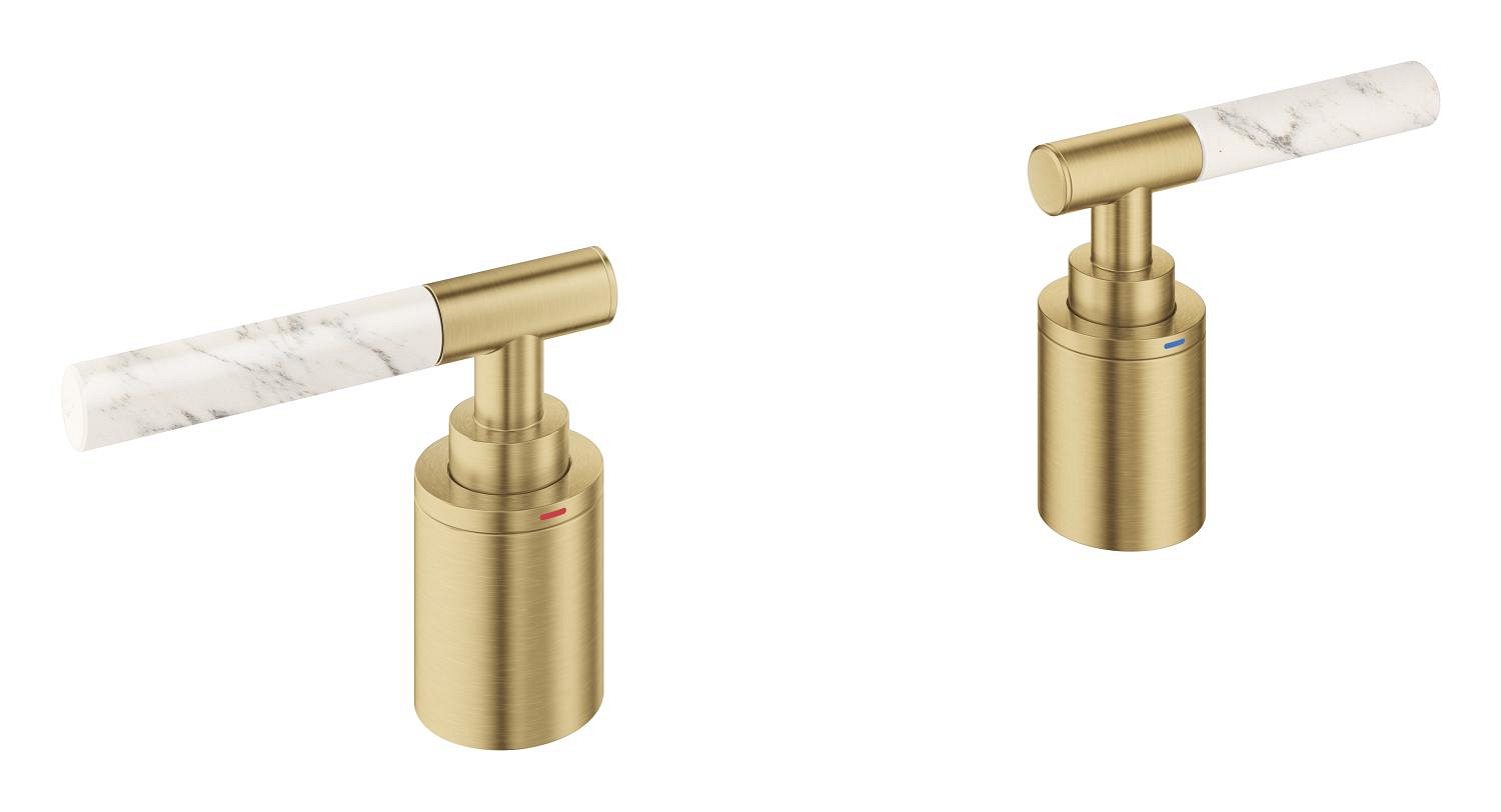 Grohe SPA Manere baterie grohe atrio, metal, quartz, mat, auriu, 48464gn0