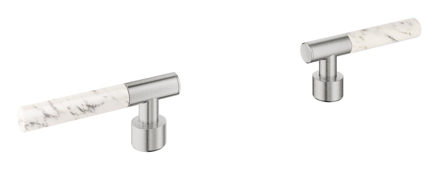 Grohe SPA Manere baterie lavoar grohe atrio pc, metal/quartz, mat, otel satinat, 48458dc0