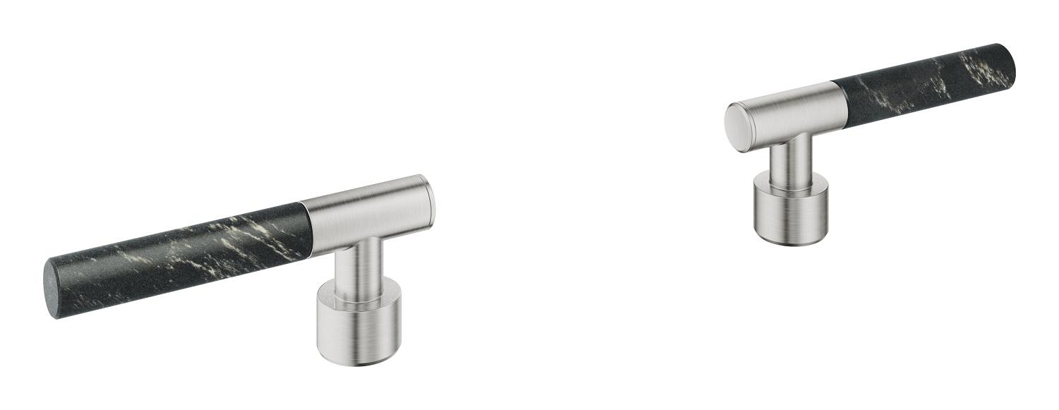 Grohe SPA Manere baterie lavoar grohe atrio pc, metal/quartz, mat, otel satinat, 48459dc0