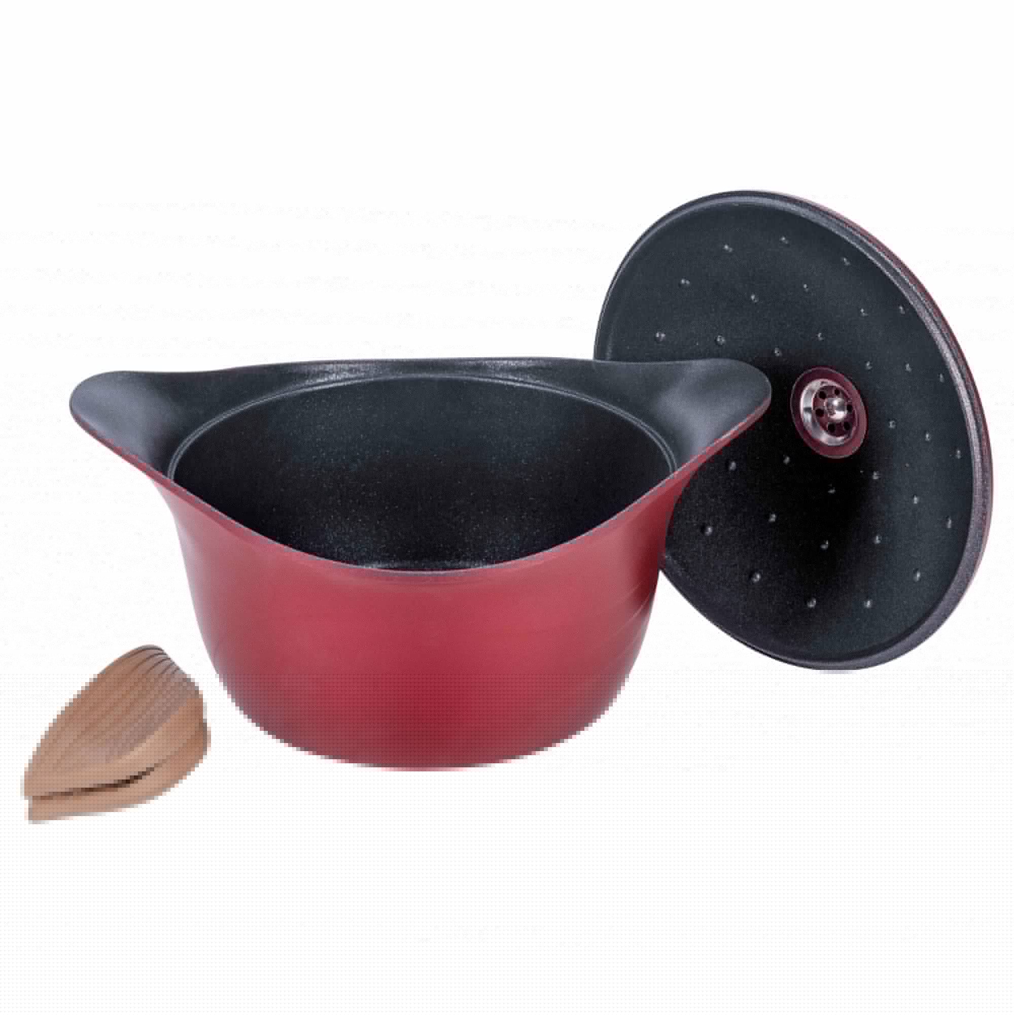 Oala NeoKlein CS32-Cherry, tip oala inalta, tip plita gaz, volum l 8.8