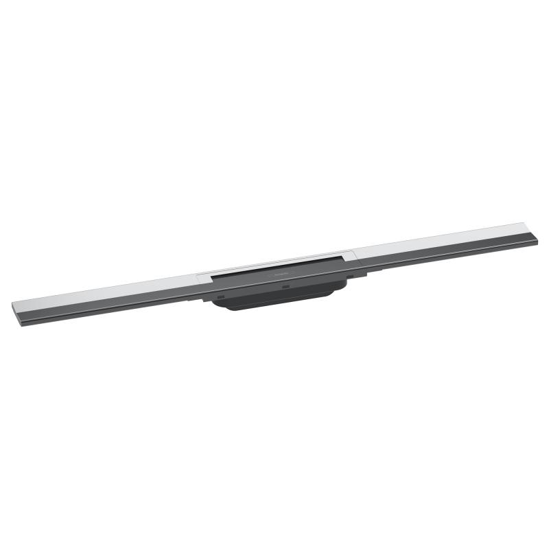 Hansgrohe Ornament rigola hansgrohe raindrain 800 56044000, reglabil, capac etansare, la nivelul solului, crom
