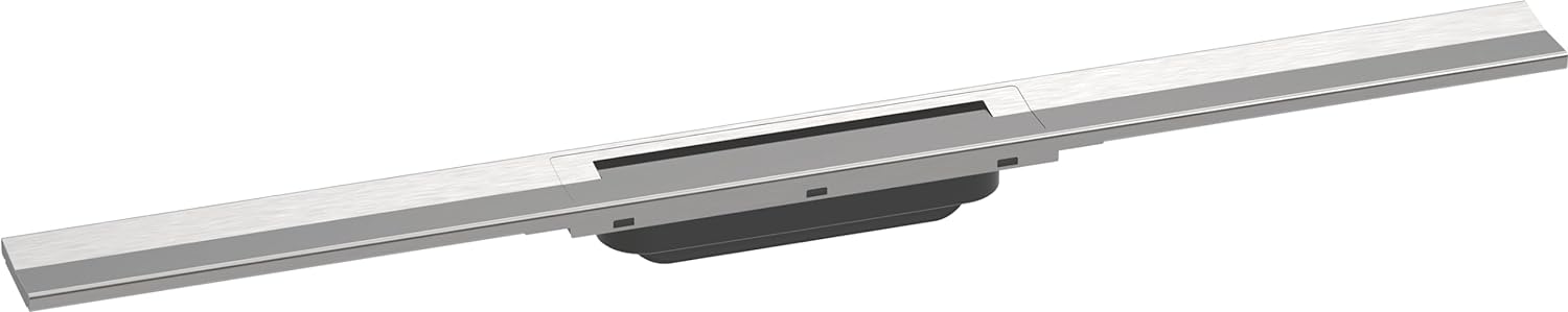 Hansgrohe Ornament rigola hansgrohe raindrain flex, incastrata, 800 mm, necesita sifon, scurtare, mat, inox, 56044800
