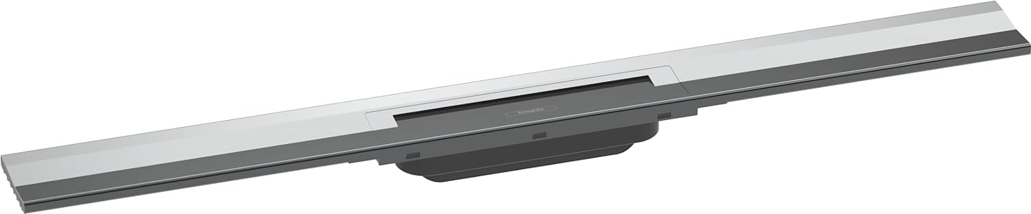 Hansgrohe Ornament rigola hansgrohe raindrain flex, la perete, 800 mm, necesita sifon, scurtare, lucios, crom, 56051000