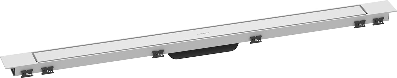 Hansgrohe Ornament rigola hansgrohe raindrain match plus, 1000 mm, necesita sifon, mat, alb, 56217700