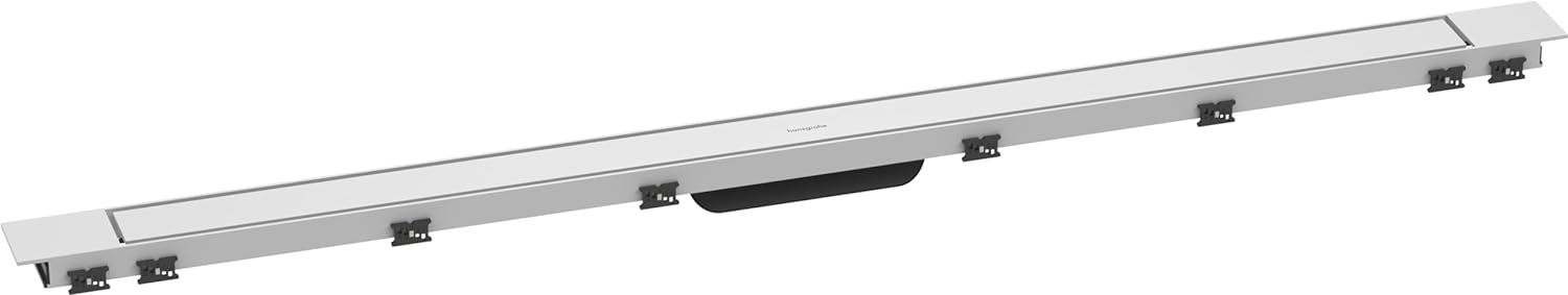 Hansgrohe Ornament rigola hansgrohe raindrain match plus, 1200 mm, necesita sifon, mat, alb, 56218700