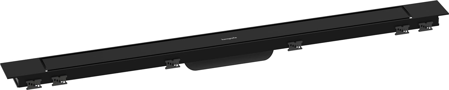 Hansgrohe Ornament rigola hansgrohe raindrain match plus, 900 mm, necesita sifon, mat, negru, 56216670