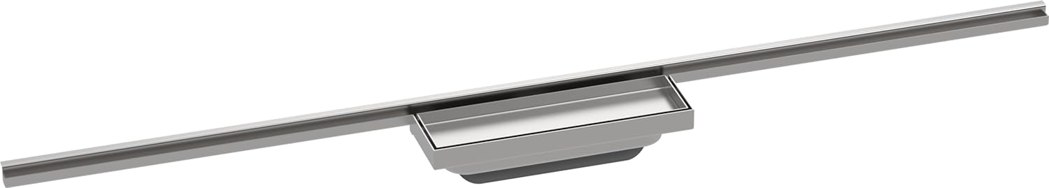 Hansgrohe Ornament rigola hansgrohe raindrain minimalistic, la perete, 1000 mm, faiantabila, necesita sifon, otel, 56222000