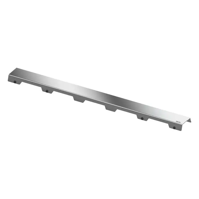 Tece  Ornament rigola tece drainline, incastrata, 1200 mm, necesita sifon, otel, mat, crom, 601282