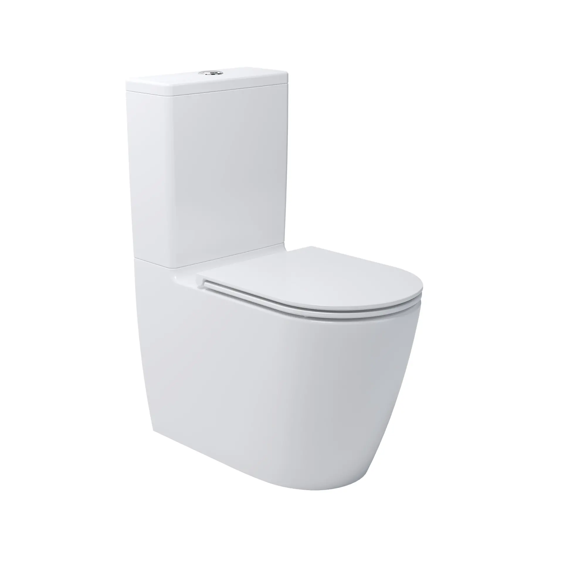 Kielle  Pachet wc pardoseala kielle oudee, rimless, vortex, capac softclose, alb, 30202000