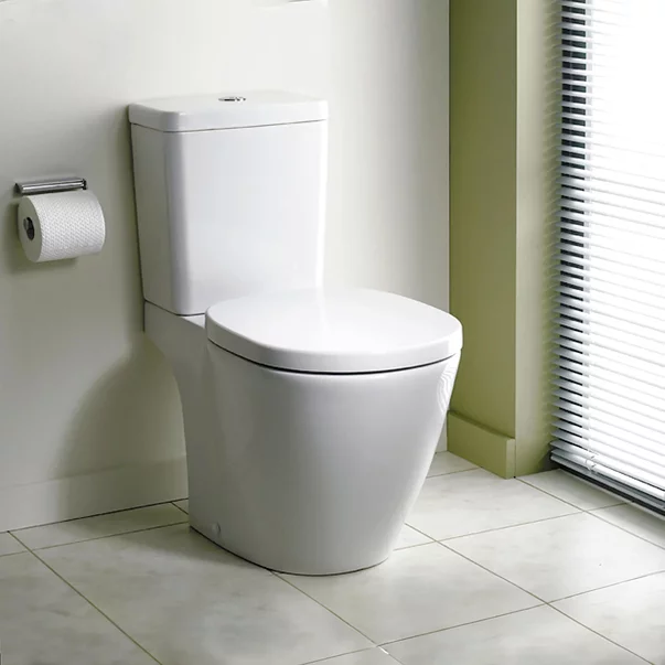 Ideal Standard Pachet wc podea ideal standard connect, alimentare laterala, evacuare orizontala, capac softclose, alb, e717001