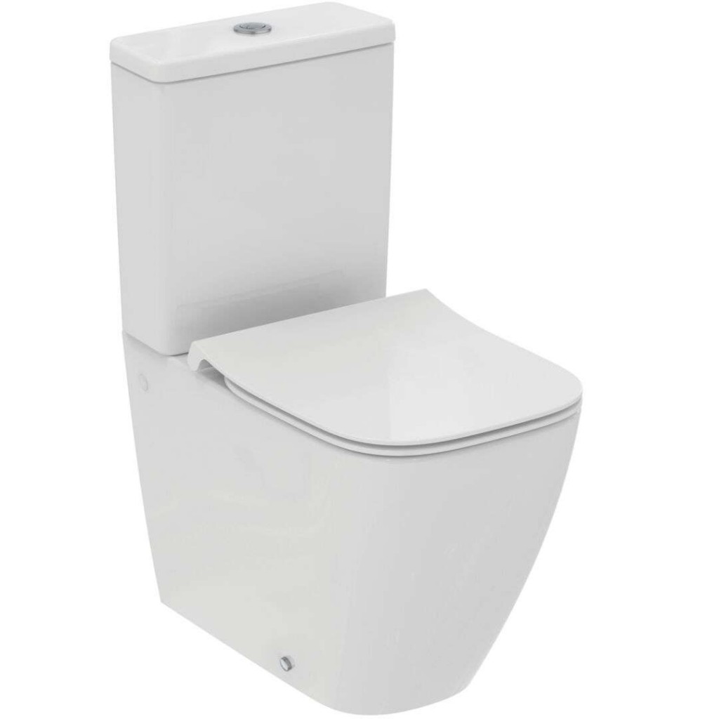 Ideal Standard Pachet wc podea ideal standard i.life s, alimentare inferioara, evacuare orizontala, rimless, softclose, alb,