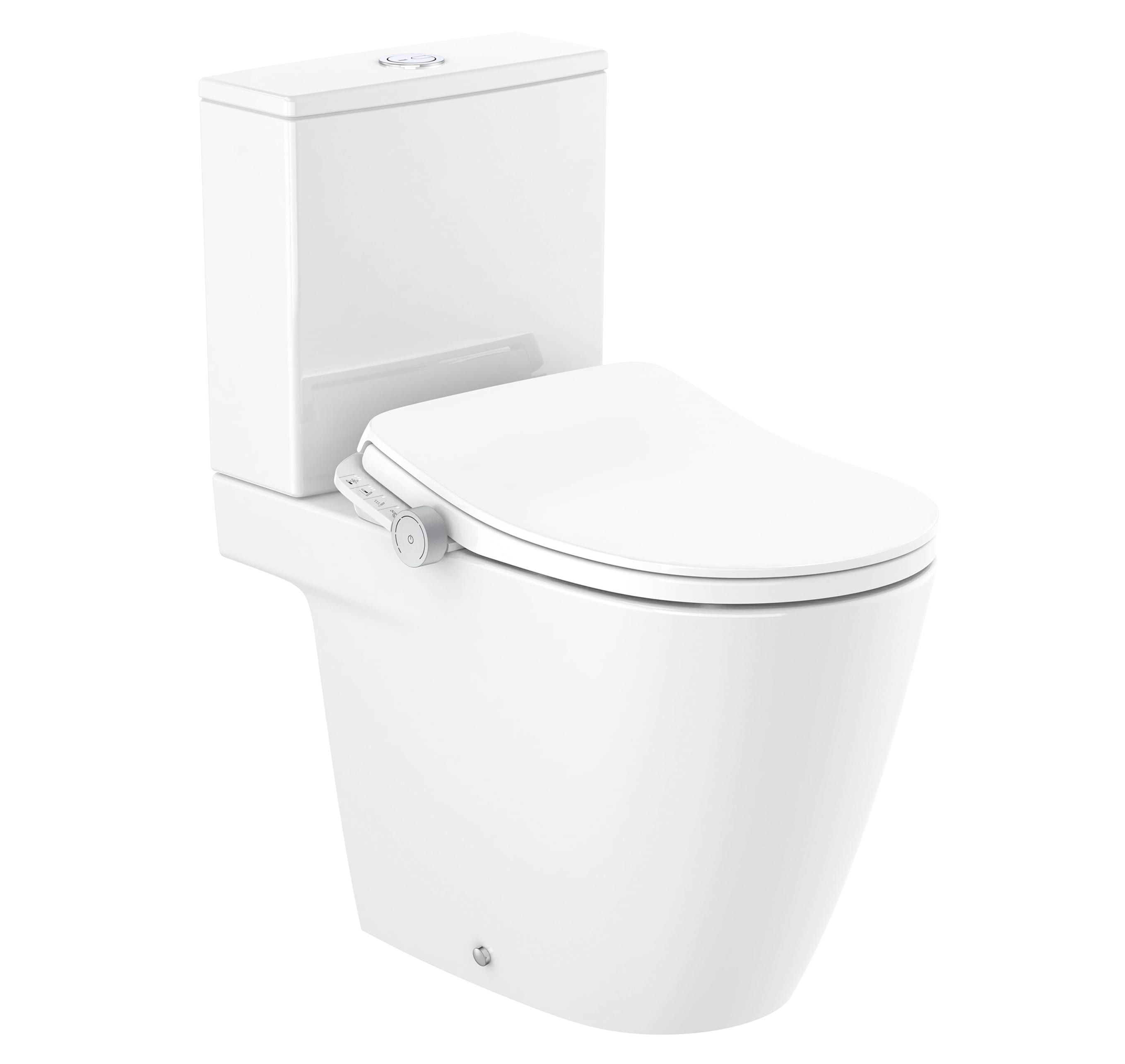 Roca Pachet wc podea roca in wash, rimless, bideu, smart, capac softclose, alb, a803151s01