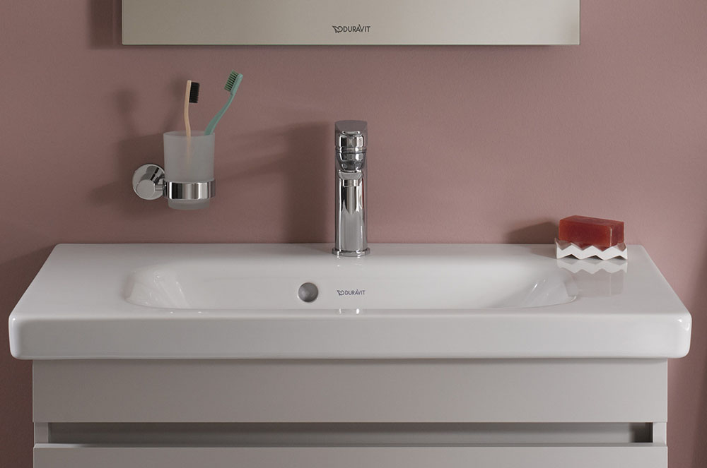 Pahar baie Duravit 0099191000, D-Code, tip instalare pe perete, calitate superioara pentru baia ta, crom [6]