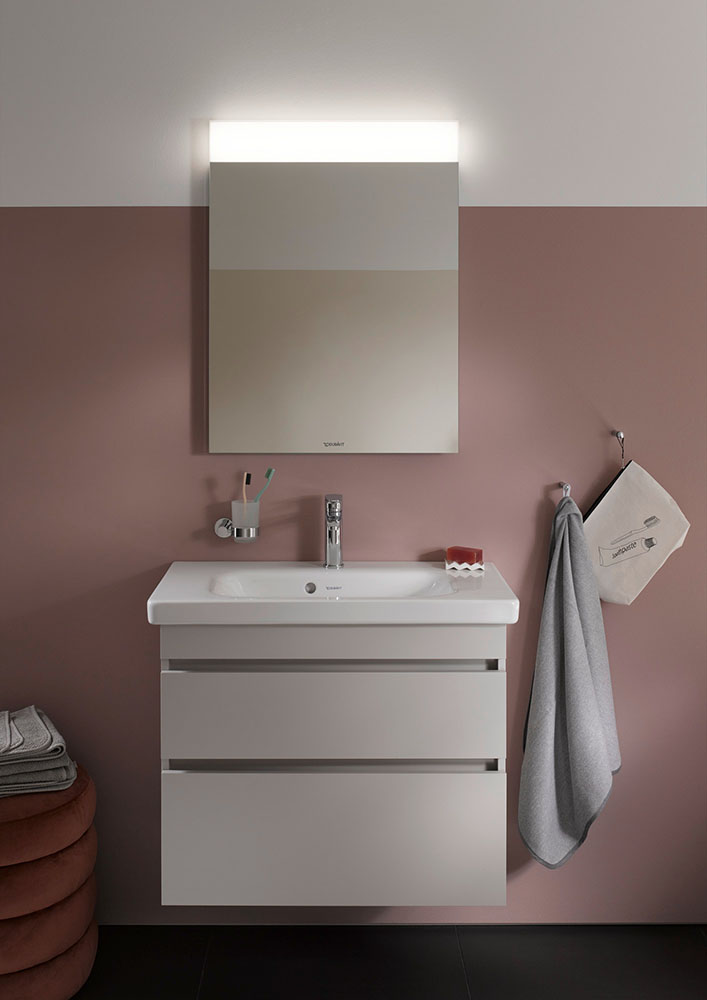 Pahar baie Duravit 0099201000, D-Code, tip instalare pe perete, calitate superioara pentru baia ta, crom [4]