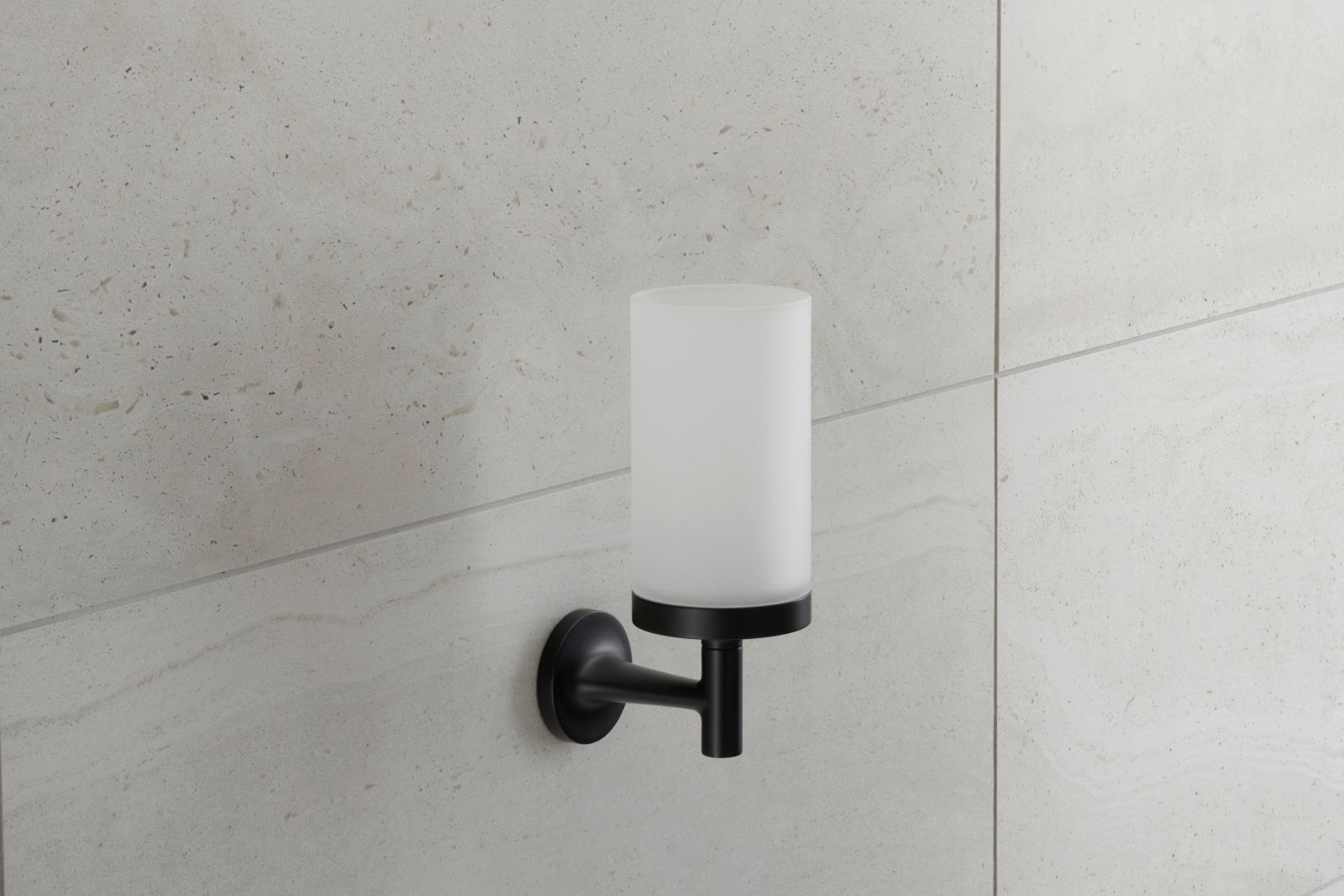 Pahar baie Duravit 0099314600, Starck T, tip instalare pe perete, calitate superioara pentru baia ta, negru [1]