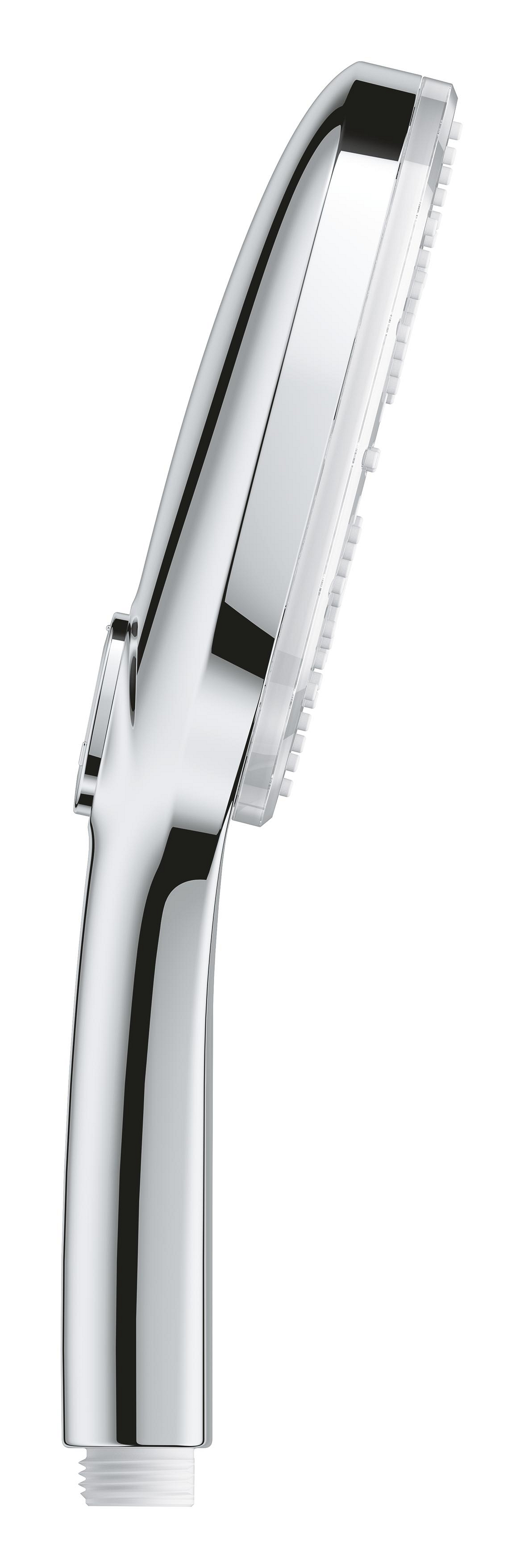 Para de dus Grohe 1016760000, SPA AQUA, diametru 130 mm, 3 functii, montaj universal, racord 1/2'', crom [3]