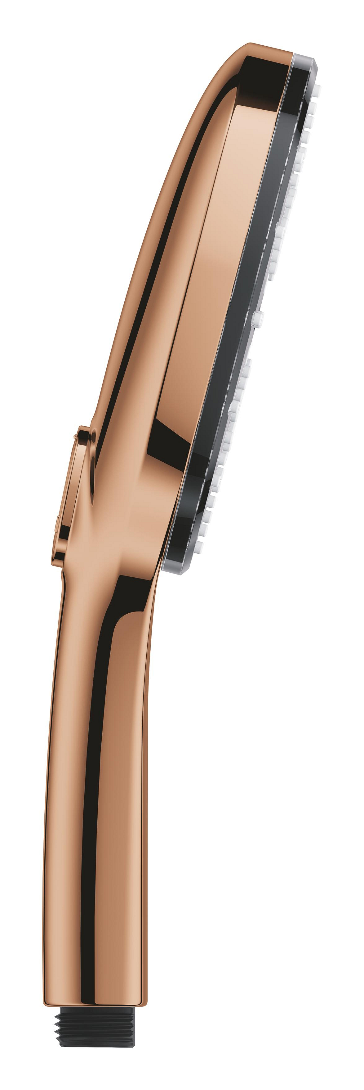 Para de dus Grohe 101676DA00, SPA AQUA, diametru 130 mm, 3 functii, montaj universal, racord 1/2'', cupru [4]