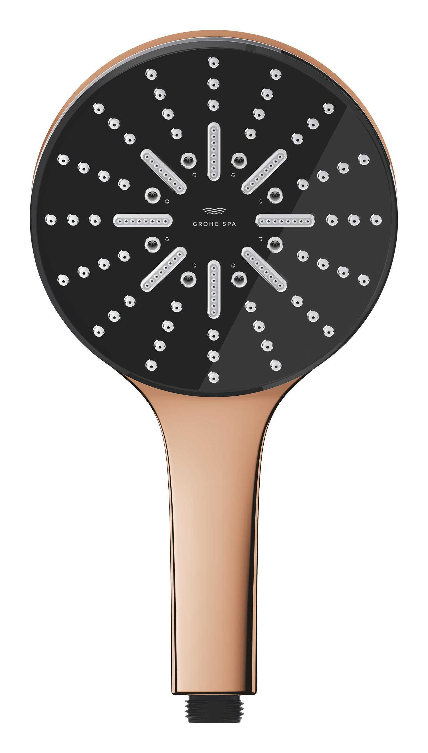 Para de dus Grohe 101676DA00, SPA AQUA, diametru 130 mm, 3 functii, montaj universal, racord 1/2'', cupru [1]