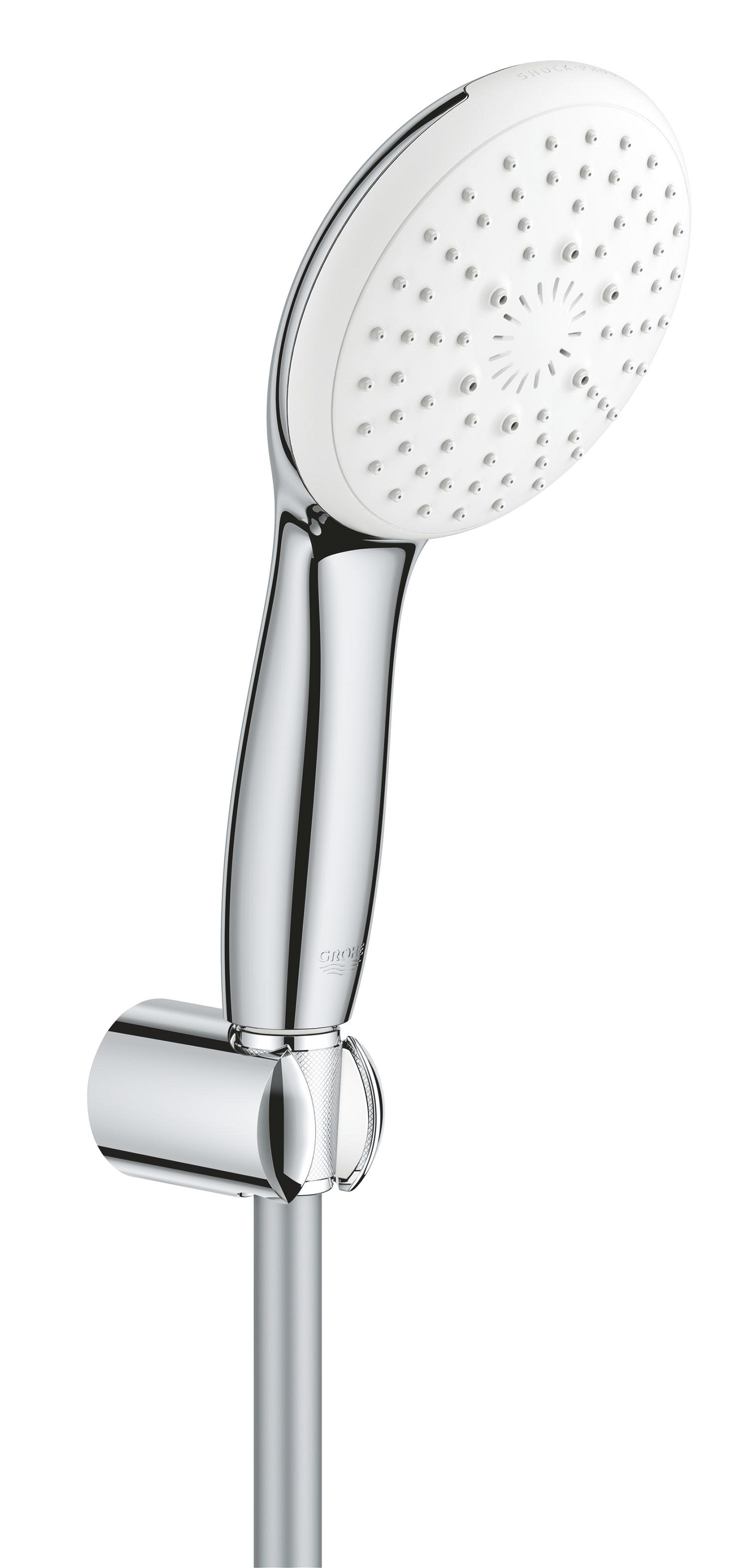 Grohe Para de dus grohe tempesta 110, 110 mm, 3 functii, suport/furtun, crom, 27849003