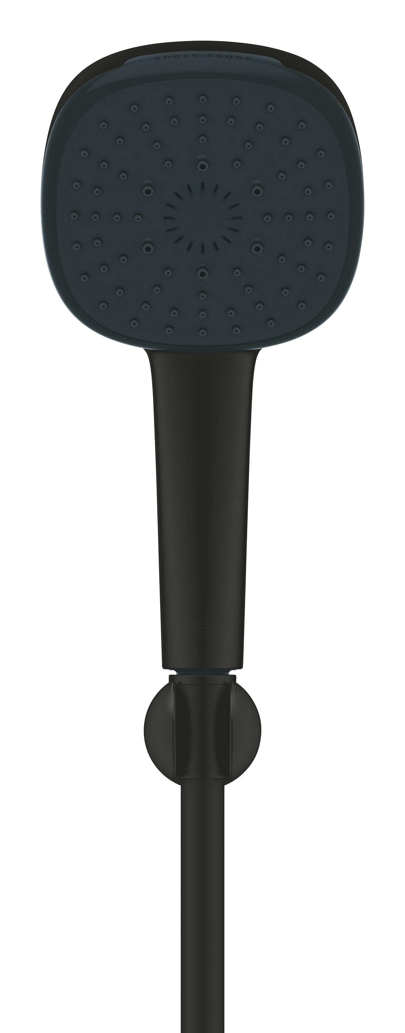 Set para de dus Grohe 275882433, Para dus Tempesta Cube 110, diametru 110 mm, 3 functii, montaj universal, negru [1]