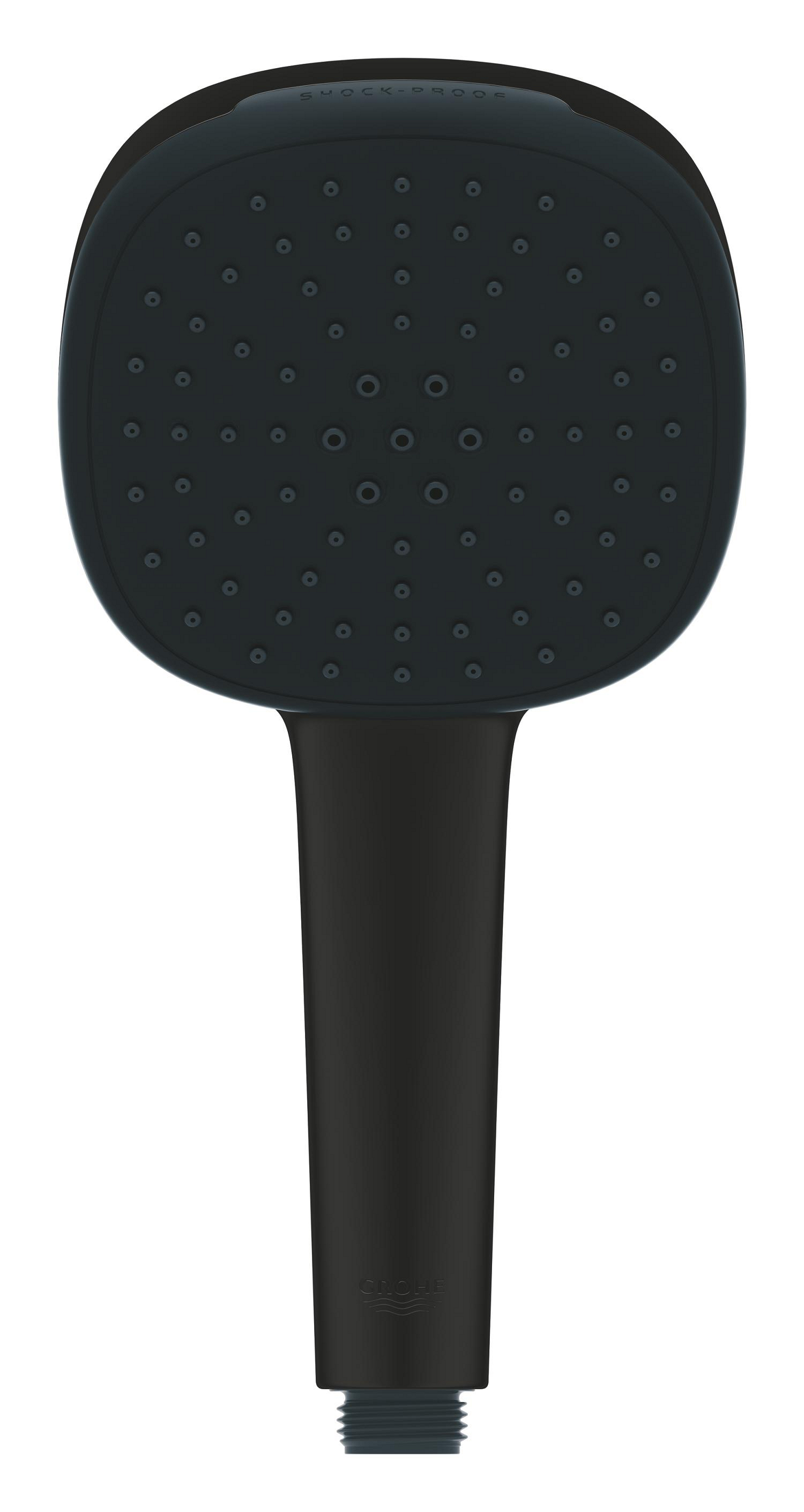 Para de dus Grohe 269022433, 110 mm, 211 mm, 2 functii, 1/2 racord, sistem anticalcar, universal, Negru