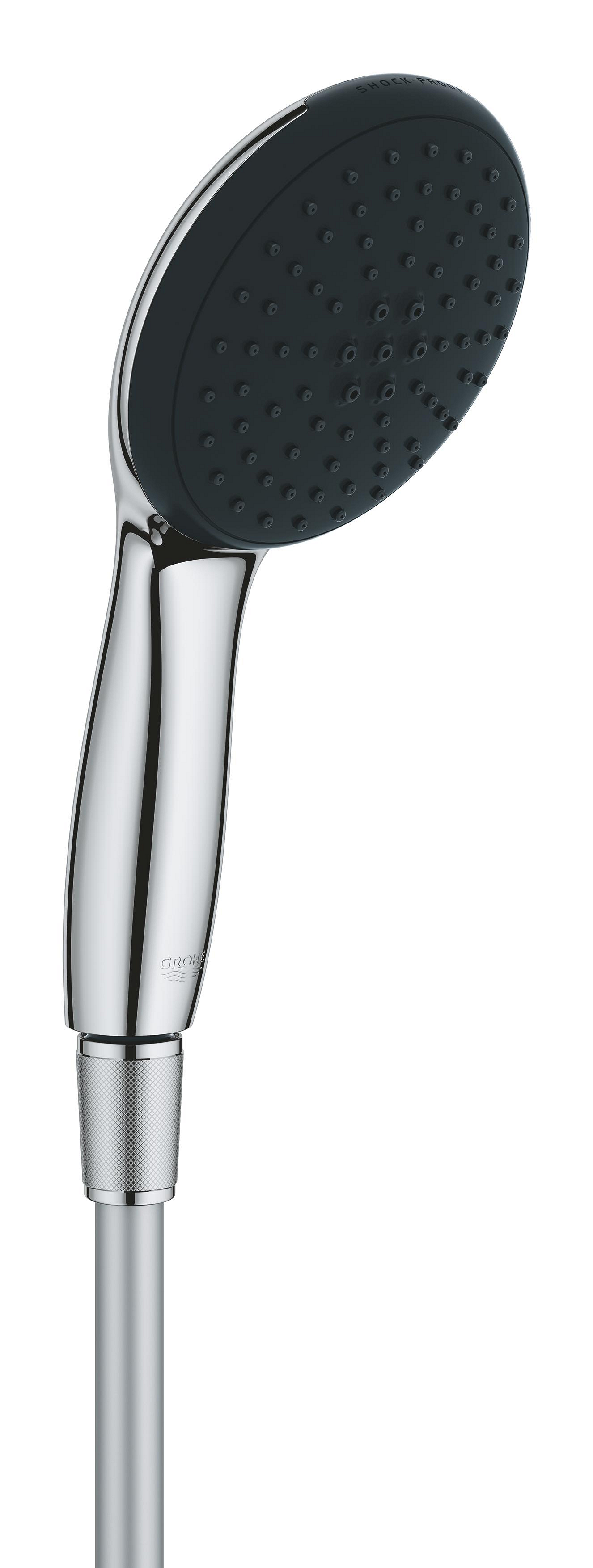 Grohe Para de dus grohe vitalio 110, 110 mm, 2 functii, furtun, crom, 2696010e