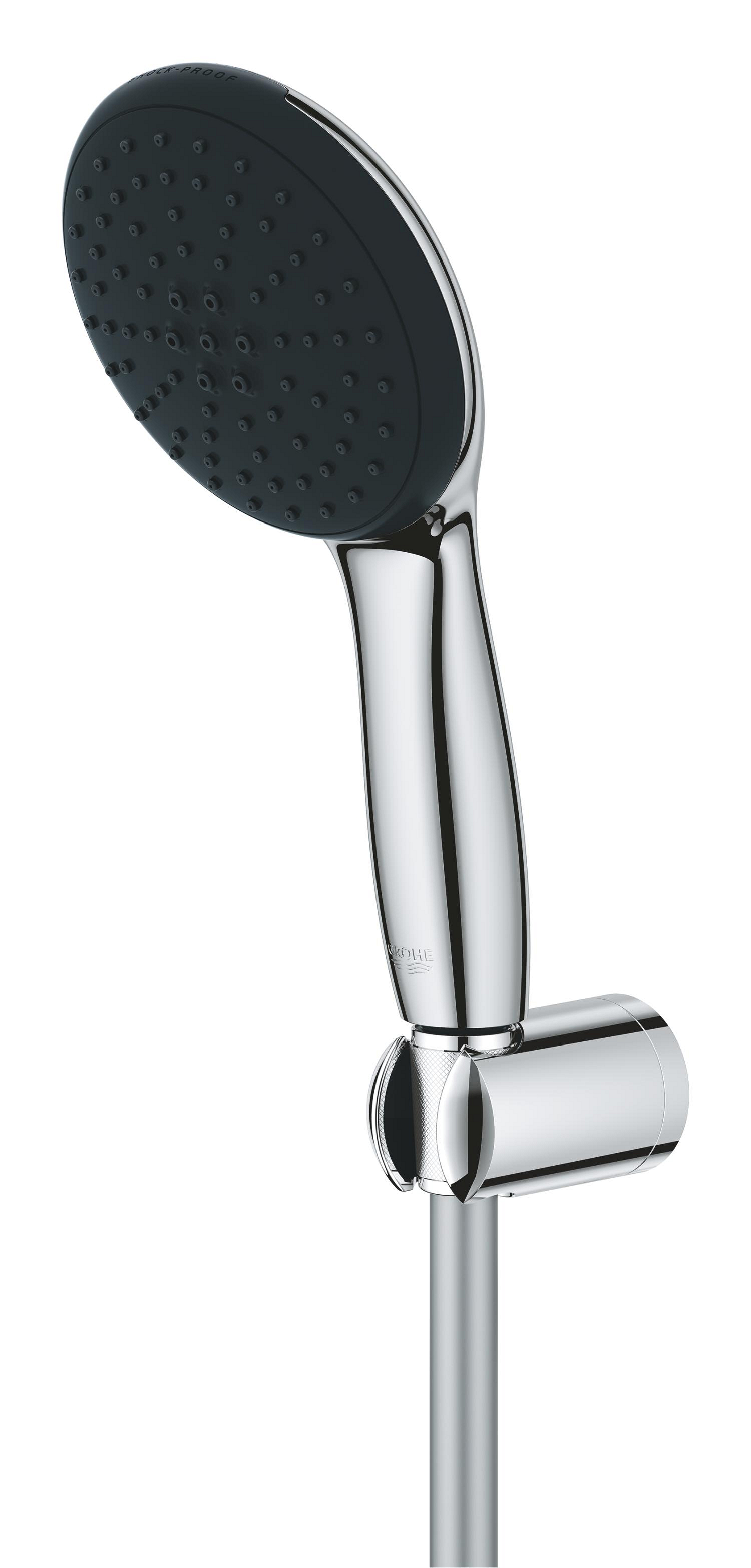 Set para de dus Grohe 27950001, Para dus Vitalio 110, diametru 110 mm, 2 functii, montaj universal, crom [2]