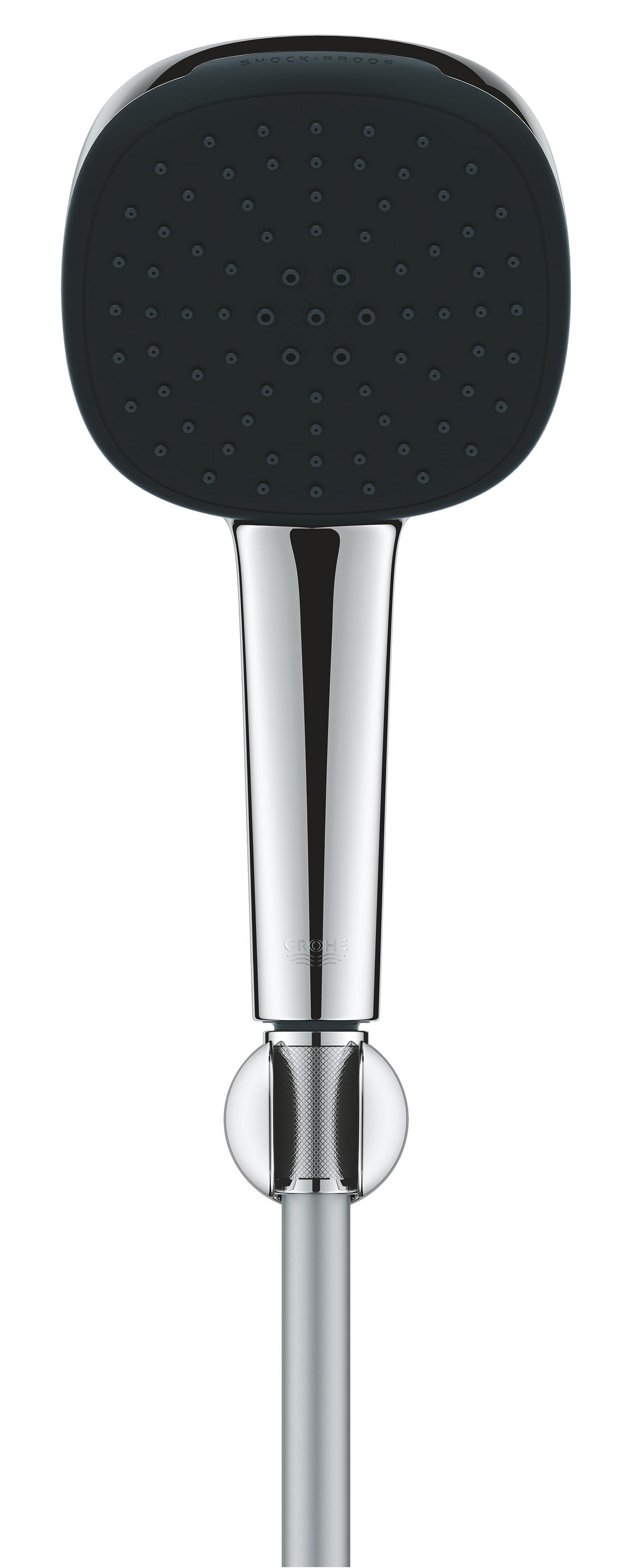 Para de dus Grohe 26399001, 110 mm, 1.75 m, 211 mm, 2 functii, 1/2 racord, sistem anticalcar, universal, Crom