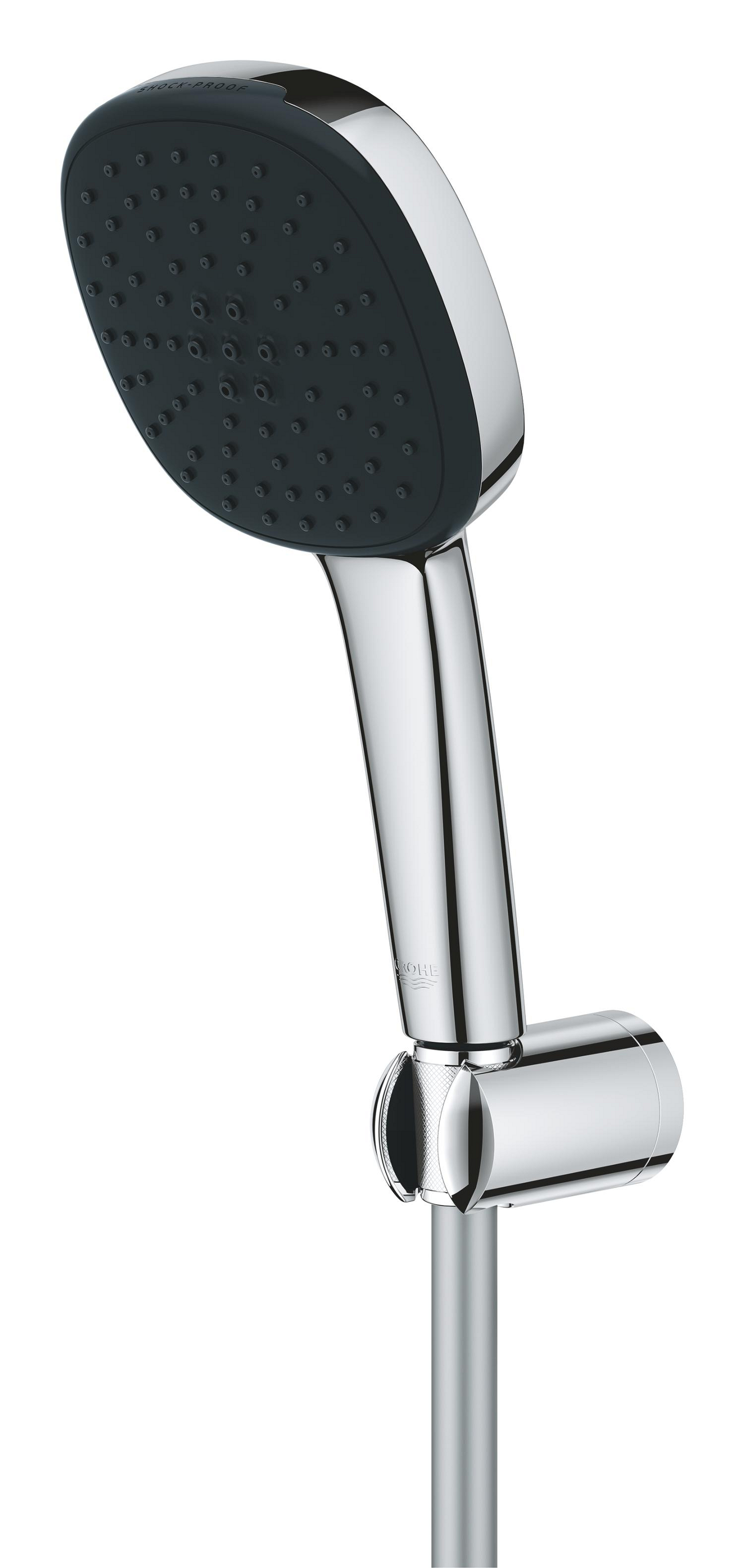 Para de dus Grohe 26399001, 110 mm, 1.75 m, 211 mm, 2 functii, 1/2 racord, sistem anticalcar, universal, Crom