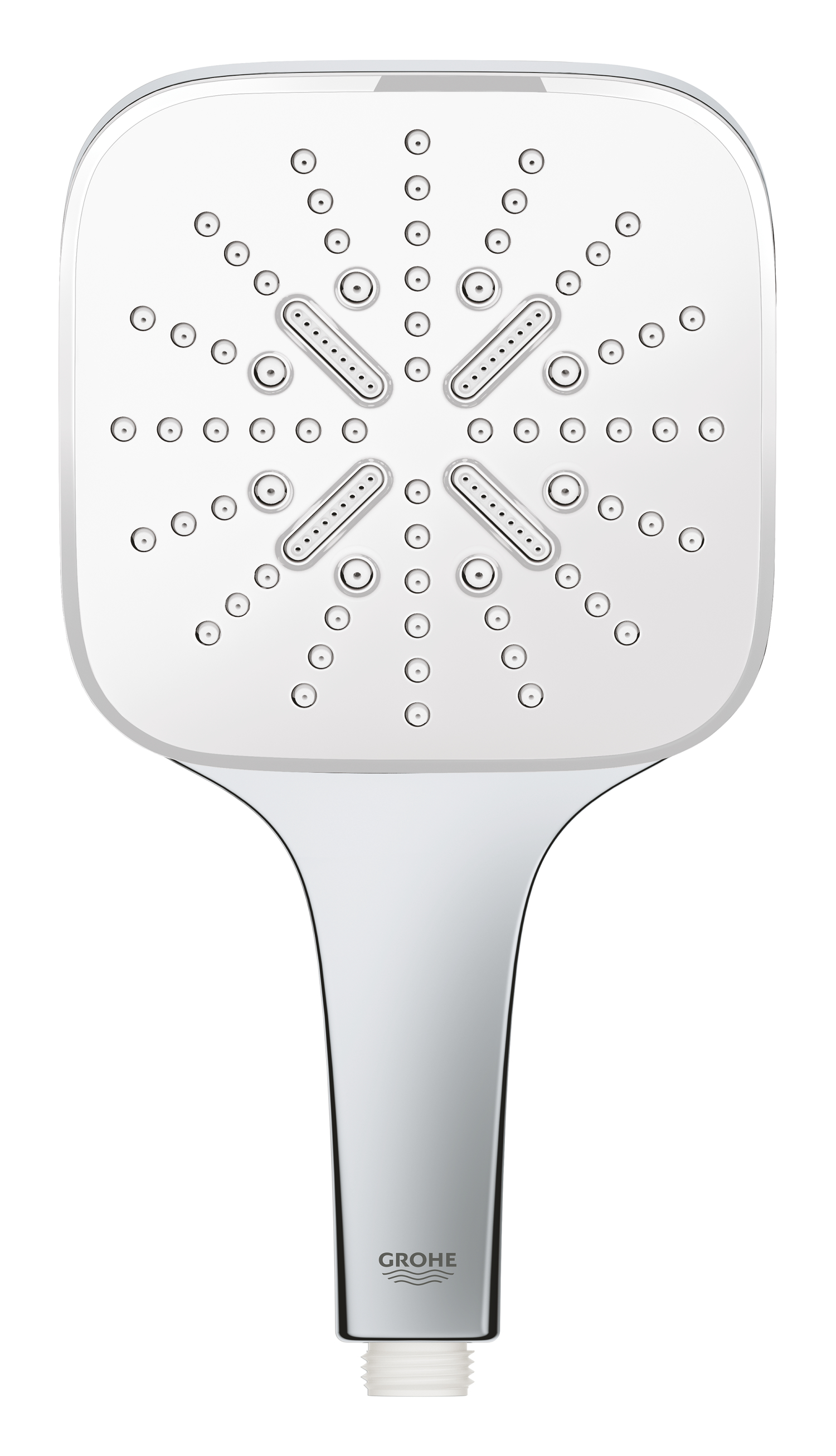 Para de dus Grohe 26595000, 130 mm, 207 mm, 3 functii, 1/2 racord, sistem anticalcar, universal, Crom