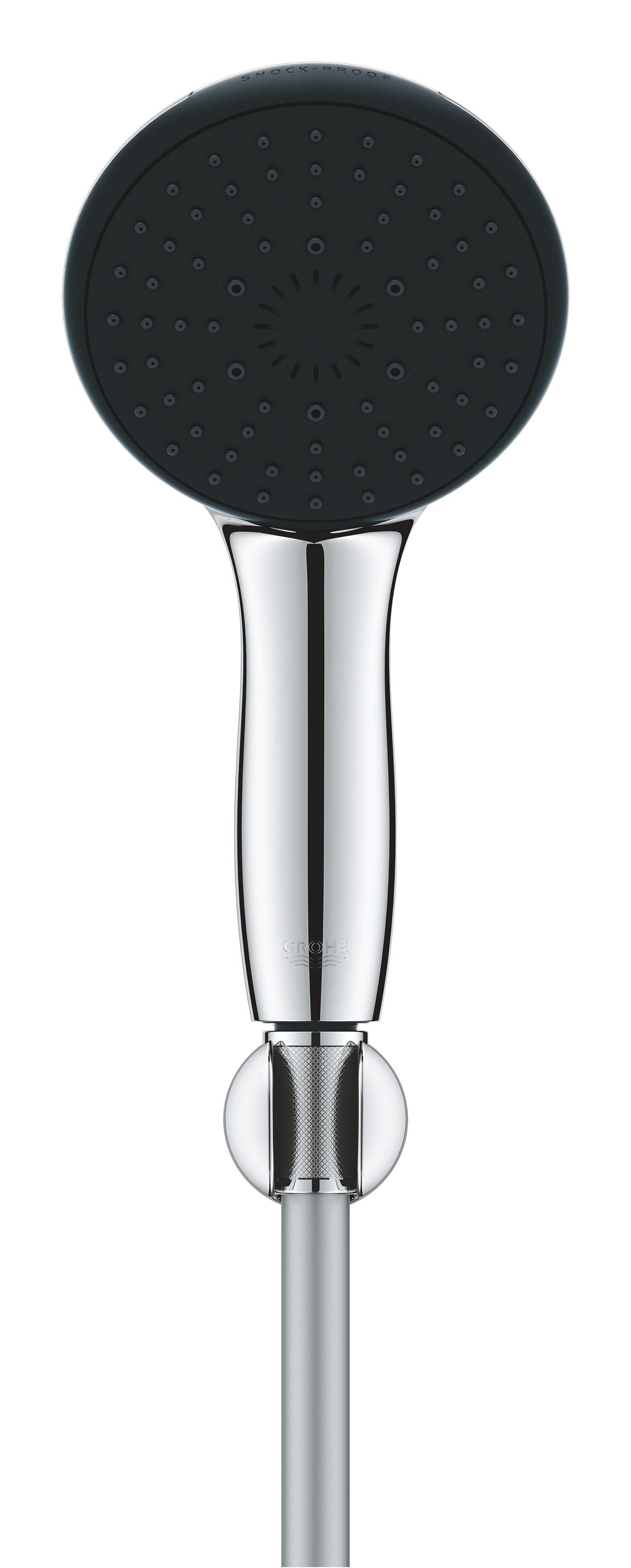 Para de dus Grohe 26769001, 110 mm, 1.75 m, 211 mm, 3 functii, 1/2 racord, sistem anticalcar, universal, Crom
