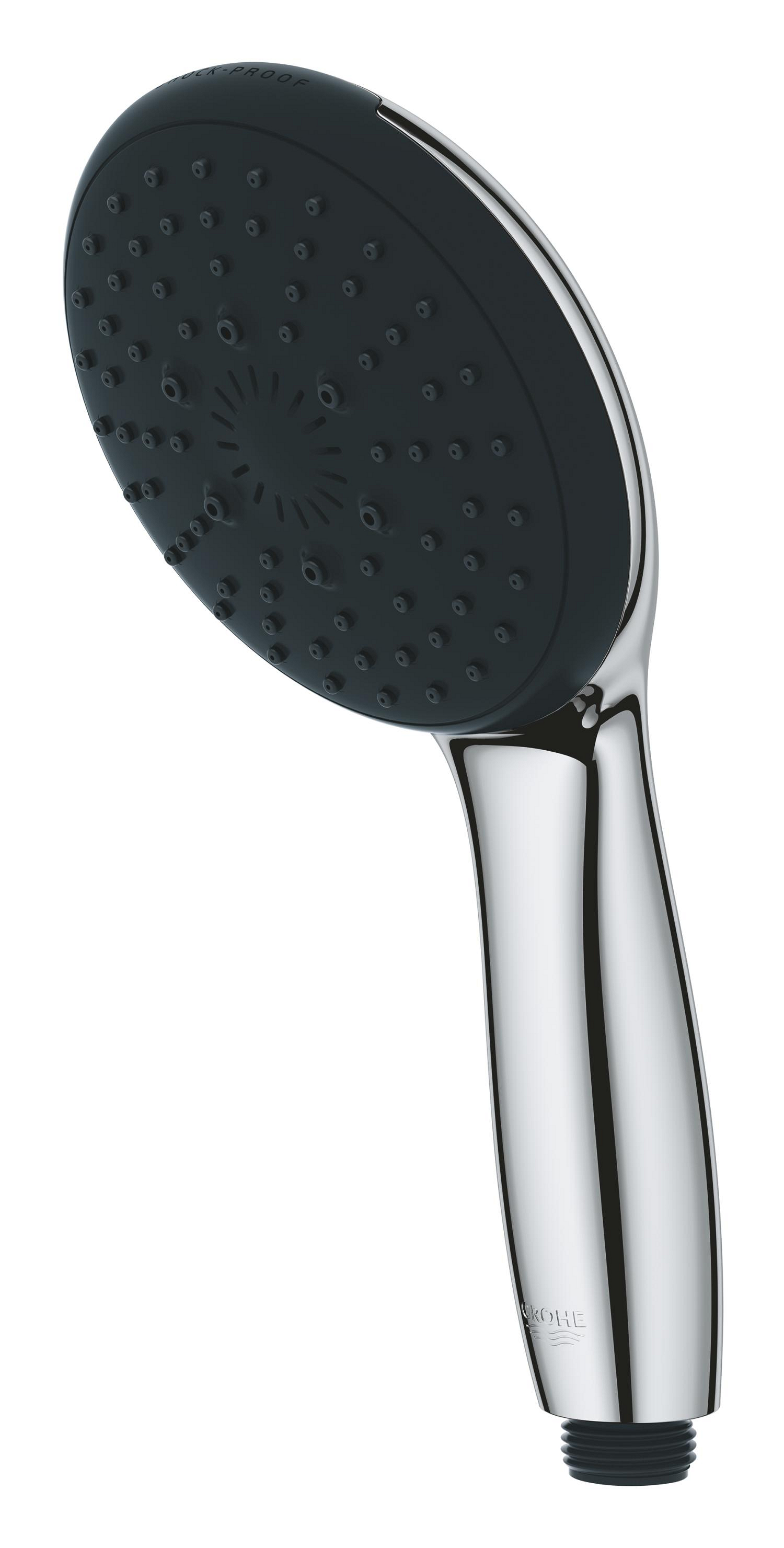 Para de dus Grohe 26031001, 110 mm, 211 mm, 3 functii, 1/2 racord, sistem anticalcar, universal, Crom