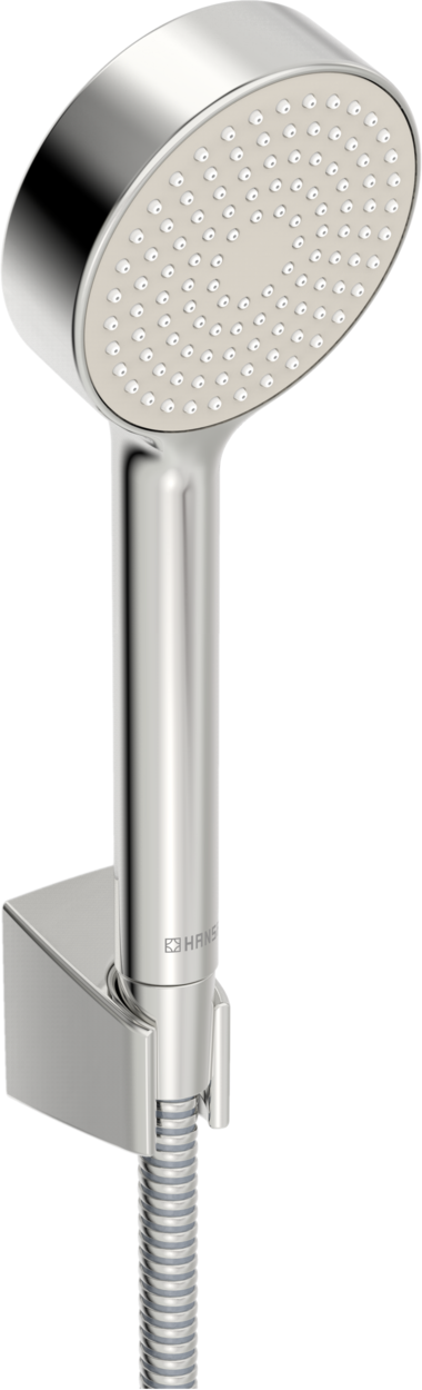 Hansa Para de dus hansa polo, 95 mm, 1 functie, suport/furtun, crom, 44680113