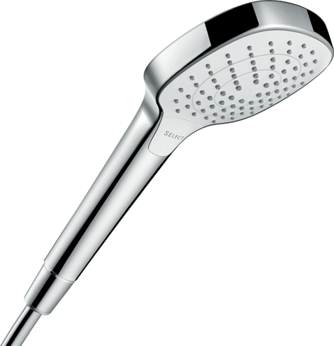 Hansgrohe Para de dus hansgrohe croma select e 26812400, universala, 110 mm, 3 functii, anti-calcar, crom
