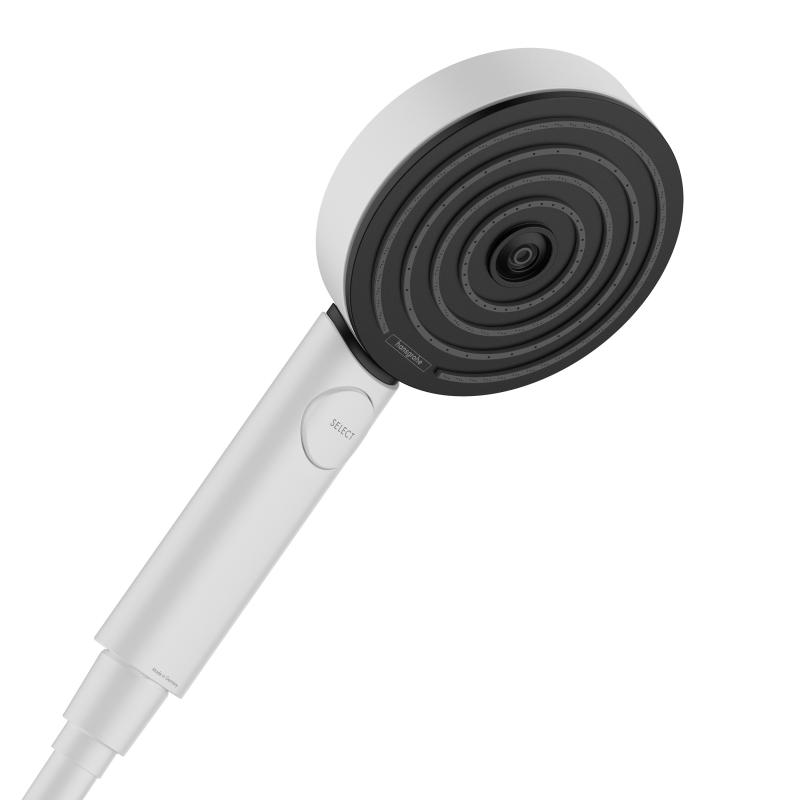 Hansgrohe Para de dus hansgrohe pulsify 24110700, 1/2'', 3 functii, 105 mm, mat, alb