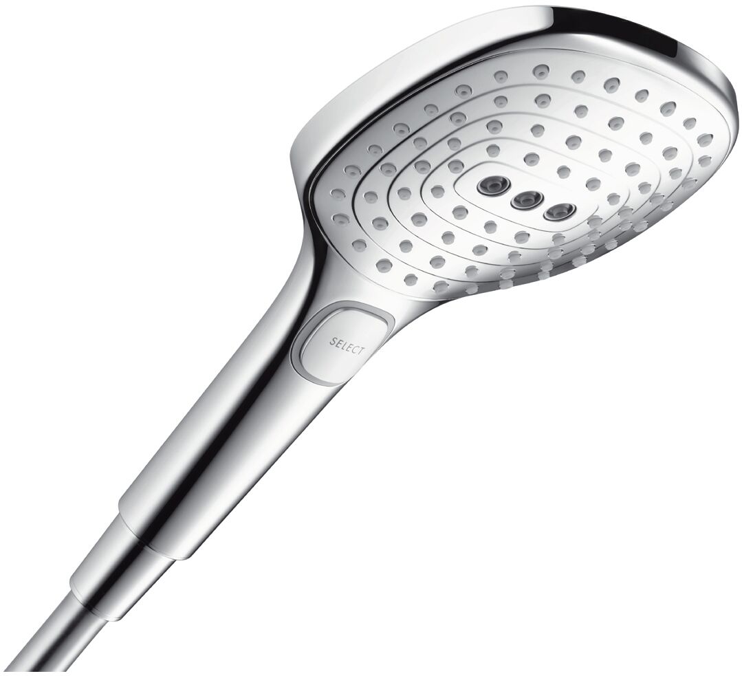 Hansgrohe Para de dus hansgrohe raindance 26521000, 1/2'', universala, 3 pulverizari, anti-calcar, crom