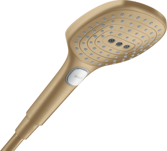 Hansgrohe Para de dus hansgrohe raindance select e120 26520140, universala, 120 mm, 3 functii, anti-calcar, bronz