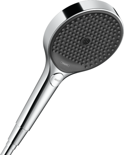 Hansgrohe Para de dus hansgrohe rainfinity 130 26864000, universala, 130 mm, 3 functii, anti-calcar, crom