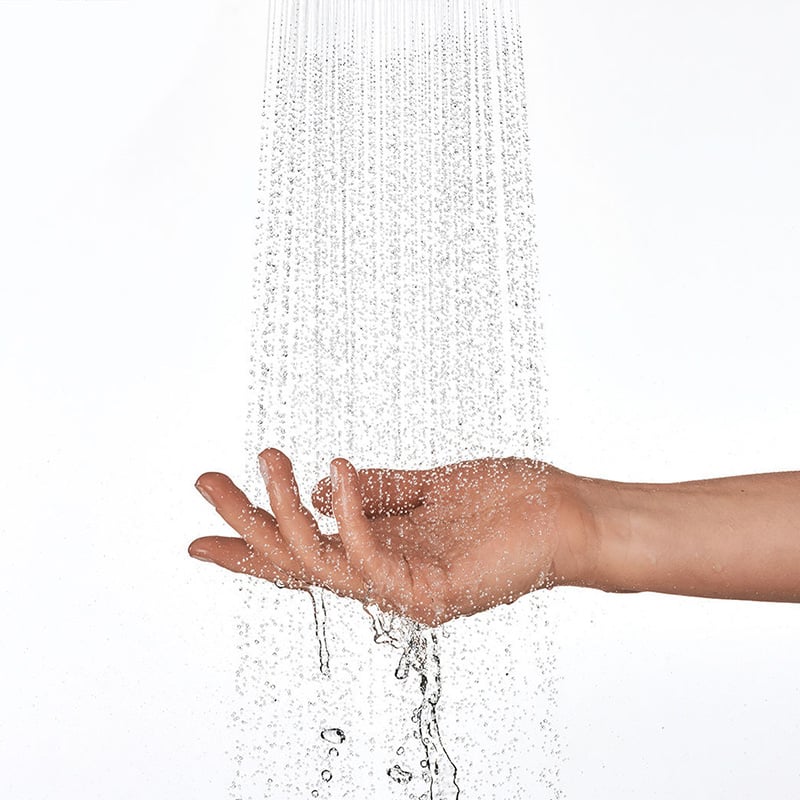 Para de dus Duravit UV0652017034, dus, diametru 120 mm, 3 functii, montaj universal, racord 1/2'', auriu [6]