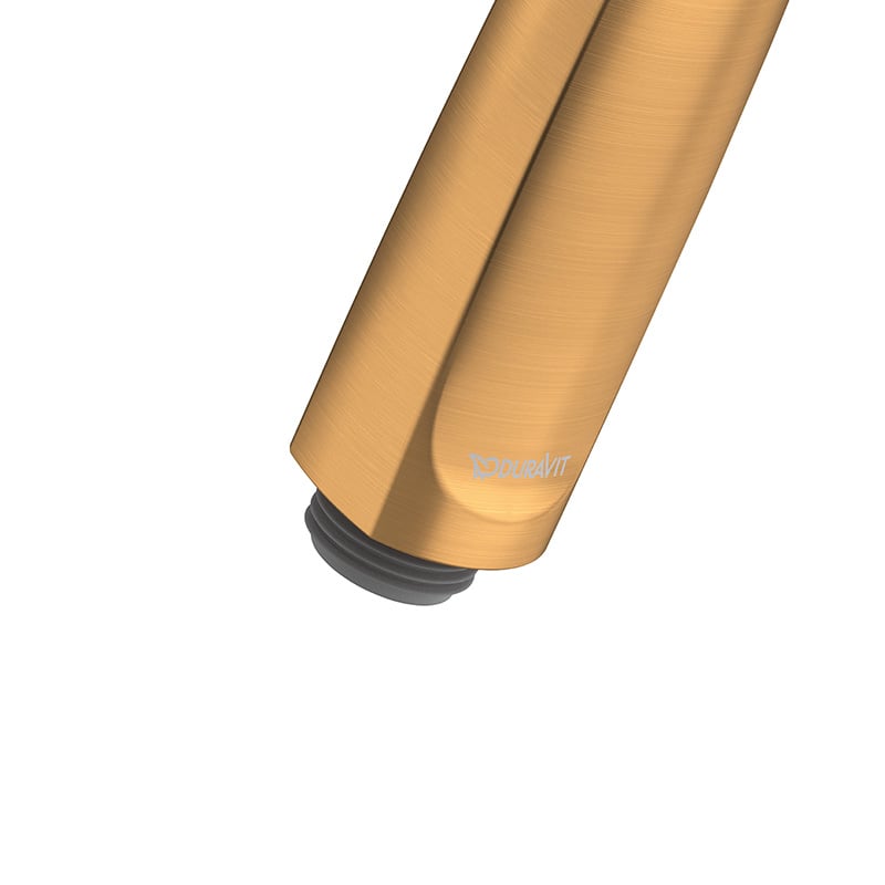 Para dus Duravit UV0652017004, 120 mm, 240 mm, 3 functii, 1/2 racord, sistem anticalcar, universal, Bronz