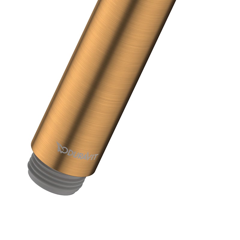 Para de dus Duravit UV0642001004, dus, diametru 25 mm, montaj universal, racord 1/2'', para shockproof, bronz [1]